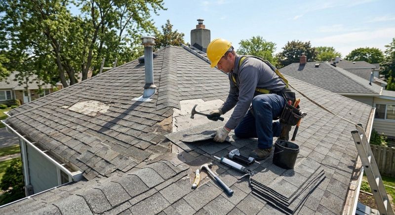 Shingles Repair in Castle Rock, CO