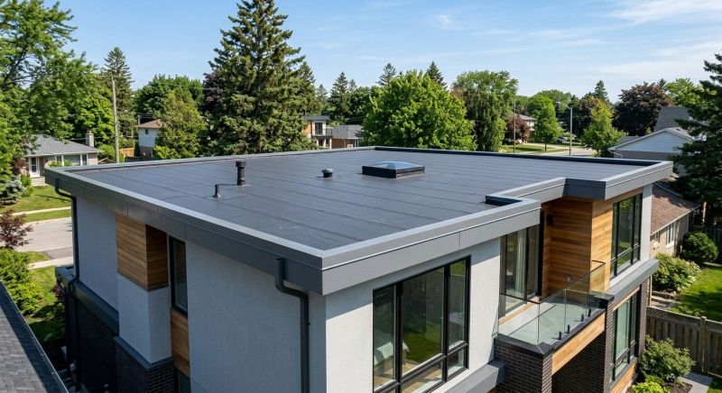 Single Ply Roof Installation in Conifer, CO
