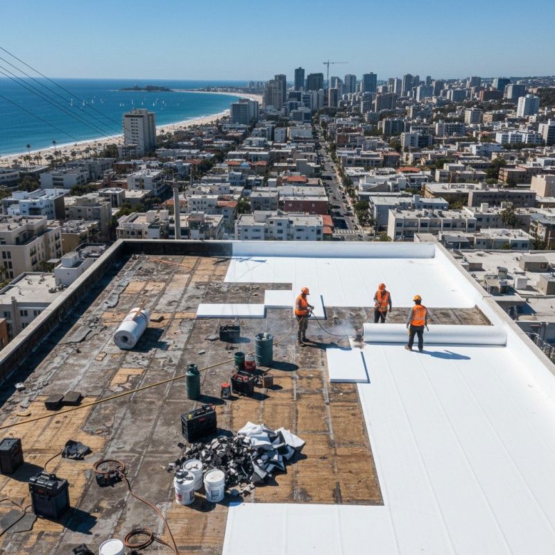 Single Ply Roof Replacement in Parker, CO