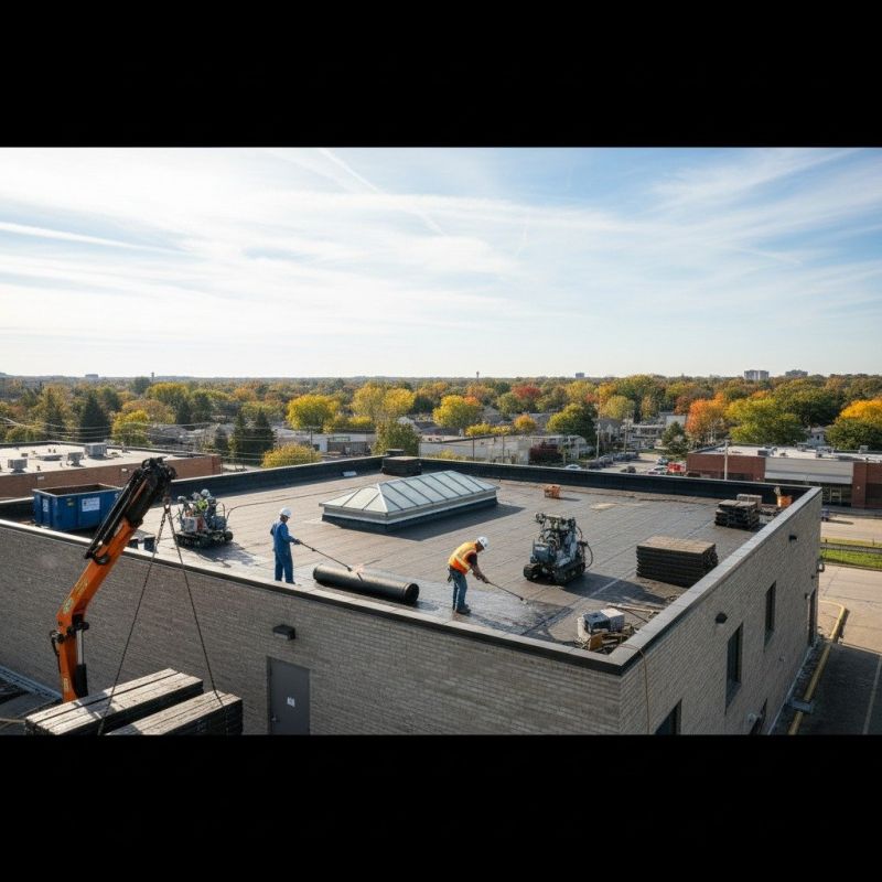 Single Ply Roof Replacement in Wheat Ridge, CO