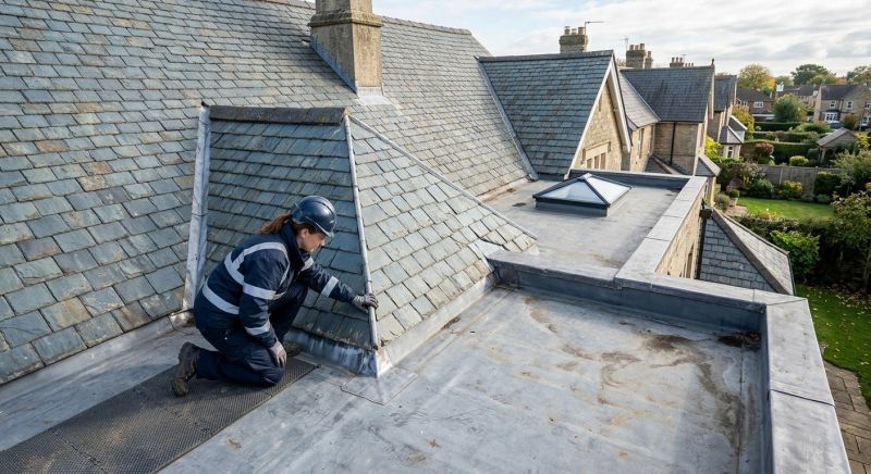 Slate Roof Inspection in Douglas County, CO