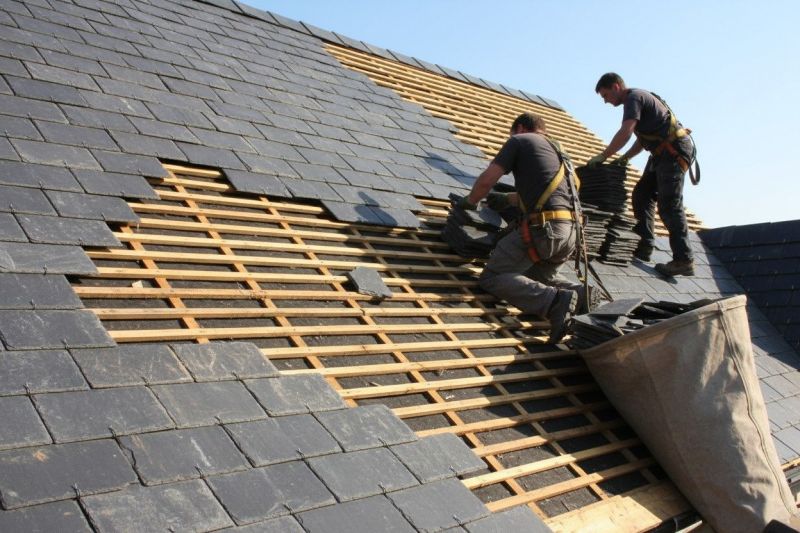Slate Roof Replacement in Conifer, CO