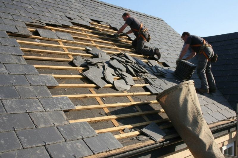 Slate Roof Replacement in Larkspur, CO