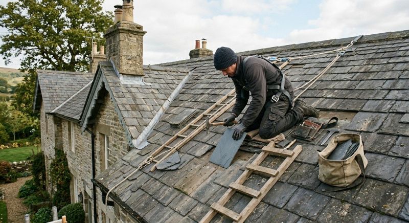 Slate Shingles Repair in Adams County, CO