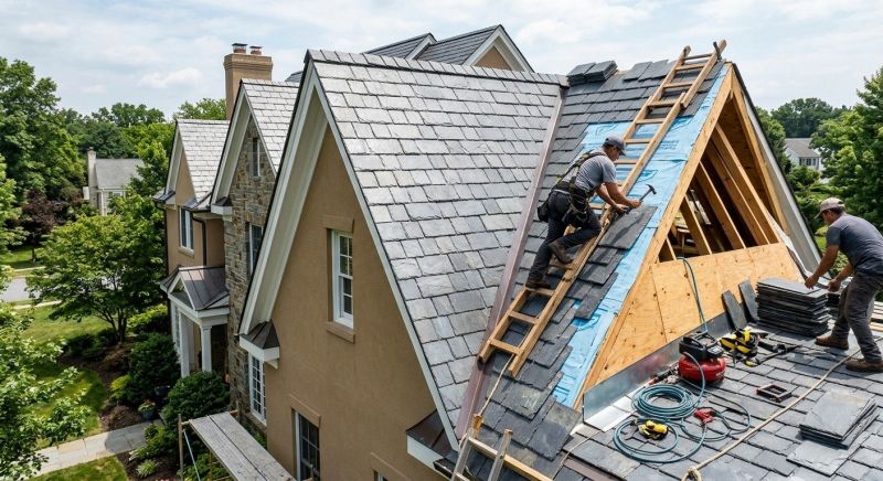 Slate Shingles Repair in Castle Rock, CO
