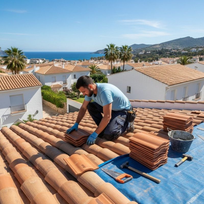 Spanish Tile Roof Repair in Douglas County, CO