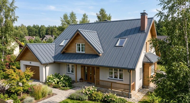 Steel Roof Replacement in Conifer, CO