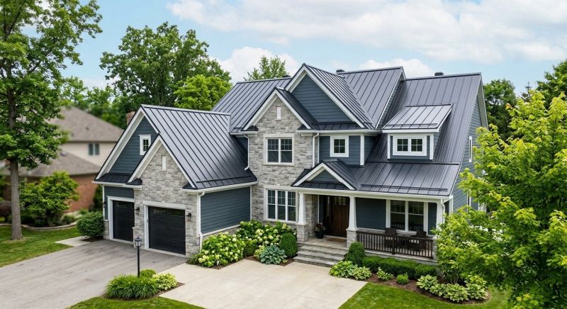 Steel Roof Replacement in Evergreen, CO