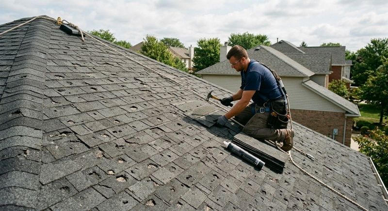 Storm Damage Roof Repair in Littleton, CO