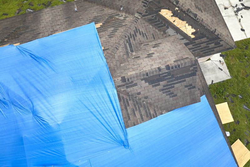 Storm Damage Roof Tarping in Douglas County, CO