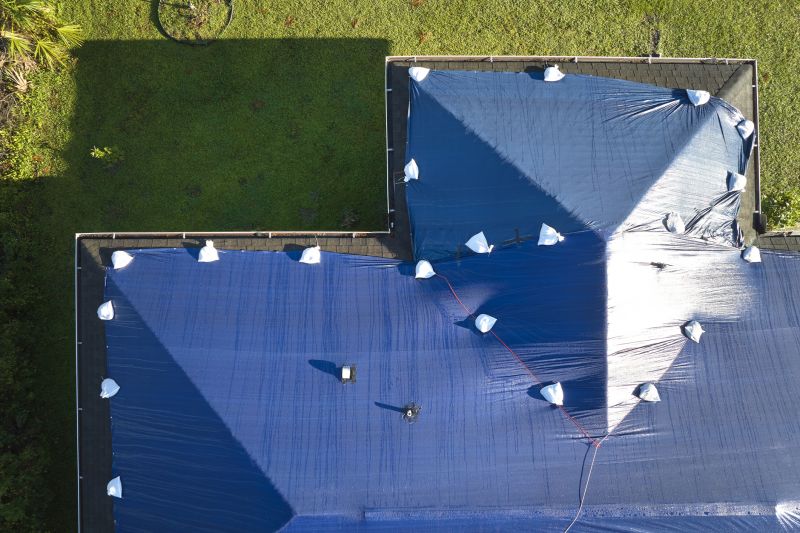Storm Damage Roof Tarping in Douglas County, CO