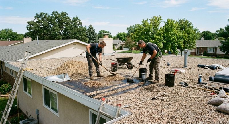 Tar And Gravel Roof Repair in Commerce City, CO