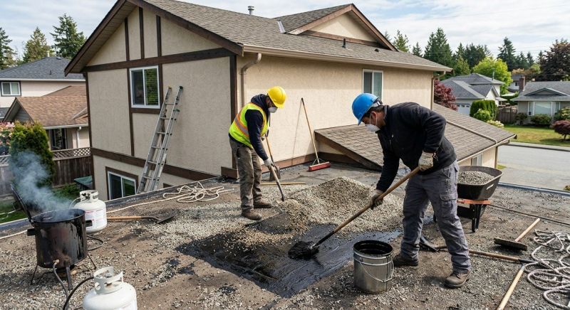 Tar And Gravel Roof Repair in Elizabeth, CO