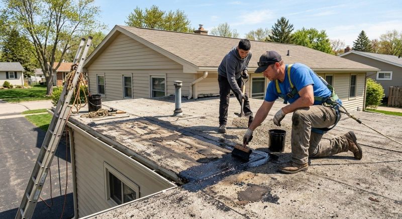 Tar And Gravel Roof Repair in Golden, CO