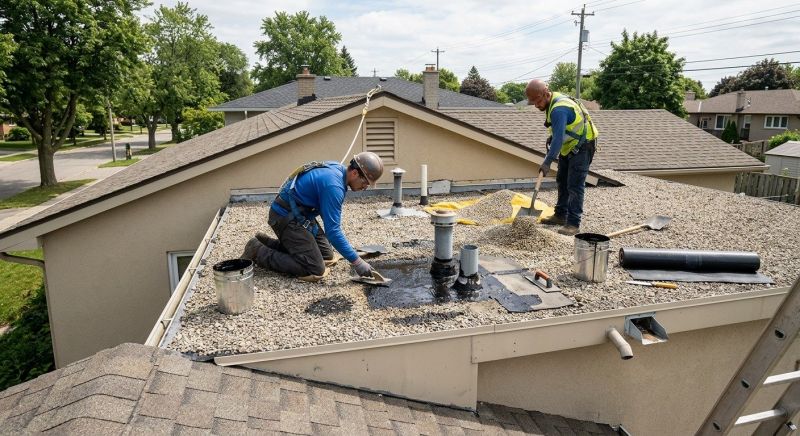 Tar And Gravel Roof Repair in Douglas County, CO