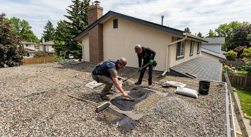 Tar And Gravel Roof Repair in Littleton, CO