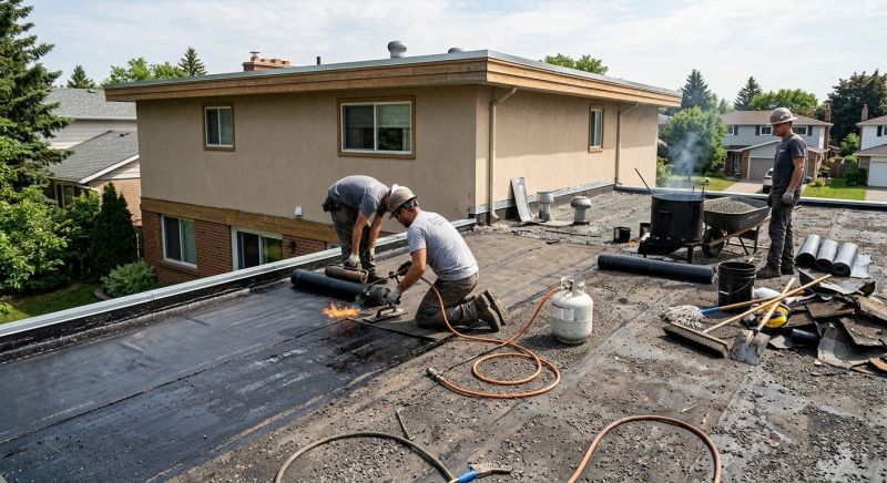 Tar Roof Repair in Jefferson County, CO