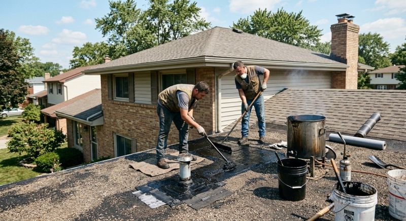 Tar Roof Repair in Wheat Ridge, CO