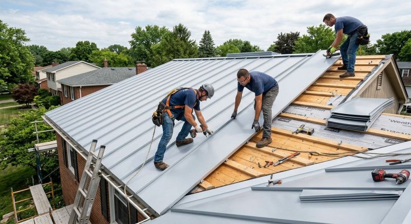 Tin Roof Installation in Arvada, CO