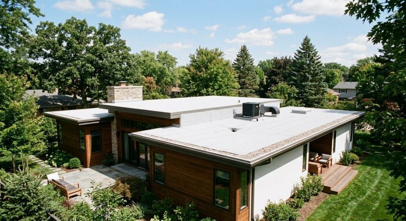 Tpo Roof Installation in Larkspur, CO