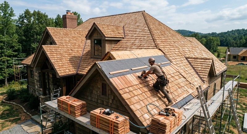Wood Roofing Installation in Castle Rock, CO