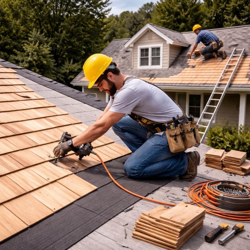 Wood Roofing Installation in Parker, CO