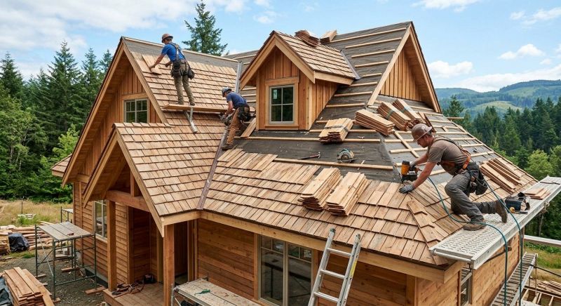 Wood Roofing Installation in Sedalia, CO