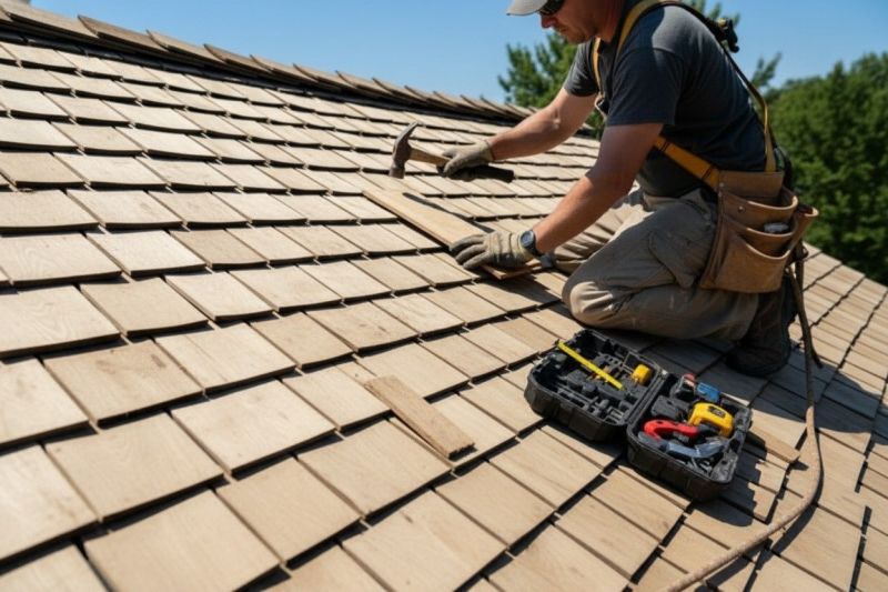 Wood Shake Roof Repair in Englewood, CO