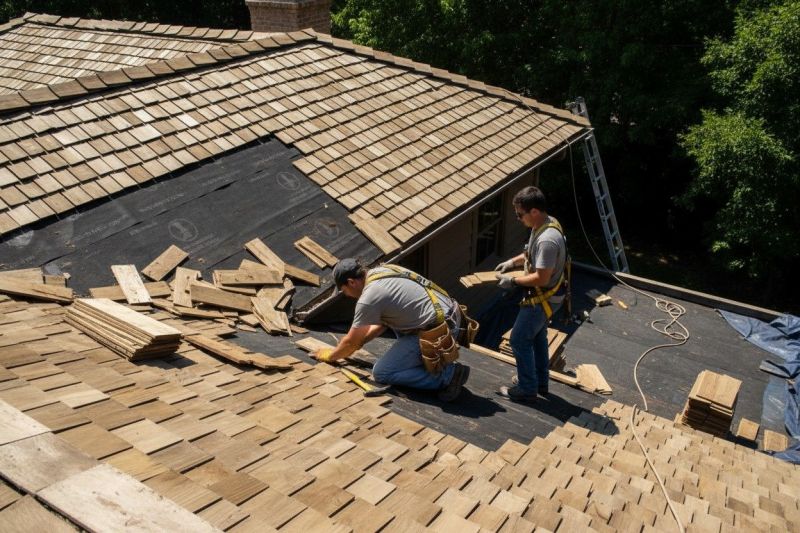 Wood Shake Roof Repair in Larkspur, CO
