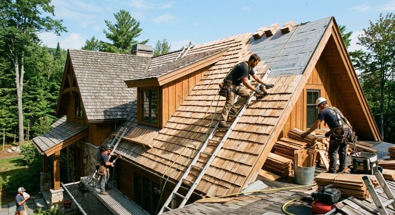 Wood Shake Roof Replacement in Wheat Ridge, CO