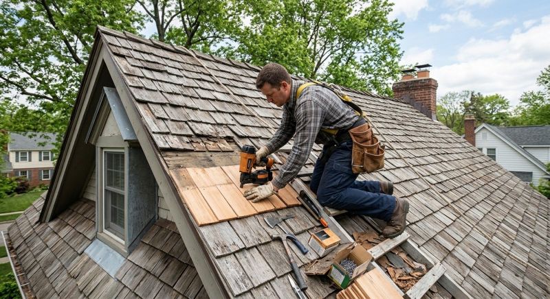 Wood Shingles Repair in Douglas County, CO