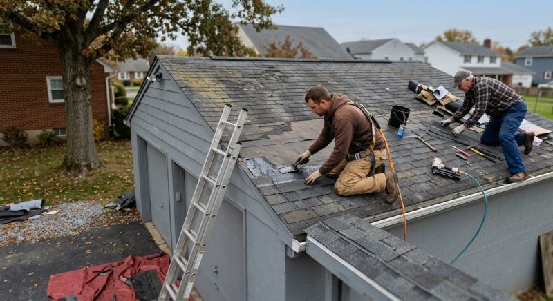 Composite Roof Repair