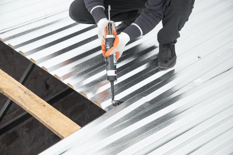 Metal Roof Coating Installation