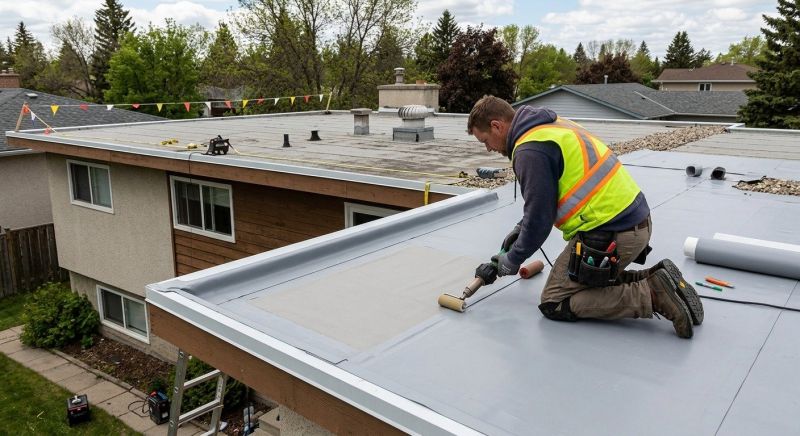 Synthetic Roof Repair