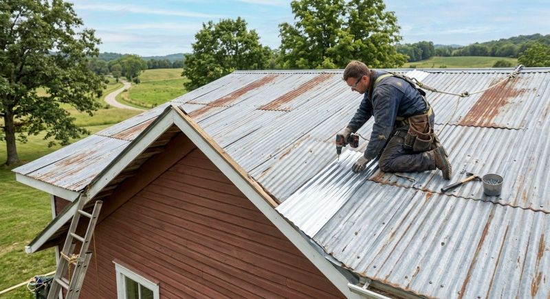 Tin Roof Repair