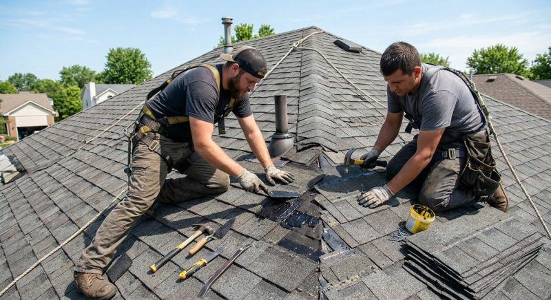 Asphalt Roof Repair in Elizabeth, CO
