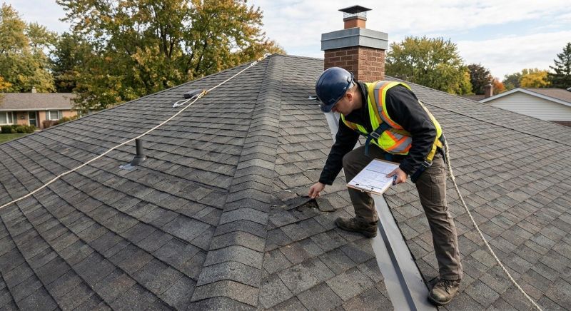 Roof Damage Inspection in Denver County, CO