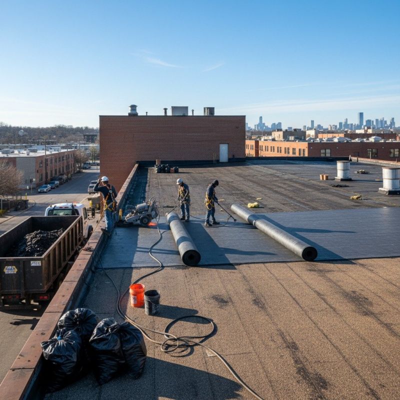 Single Ply Roof Replacement in Commerce City, CO