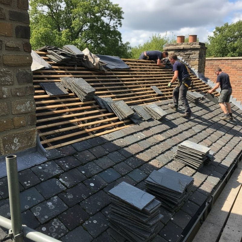Slate Roof Replacement in Indian Hills, CO