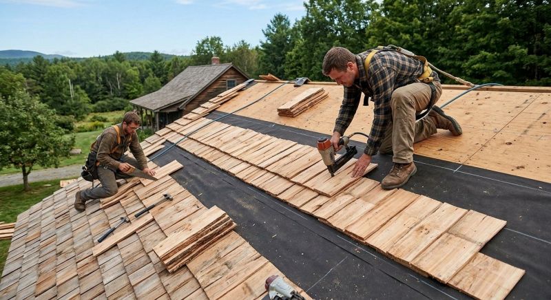 Wood Roofing Installation in Indian Hills, CO